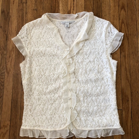 Banana Republic Tops - Lace shirt
